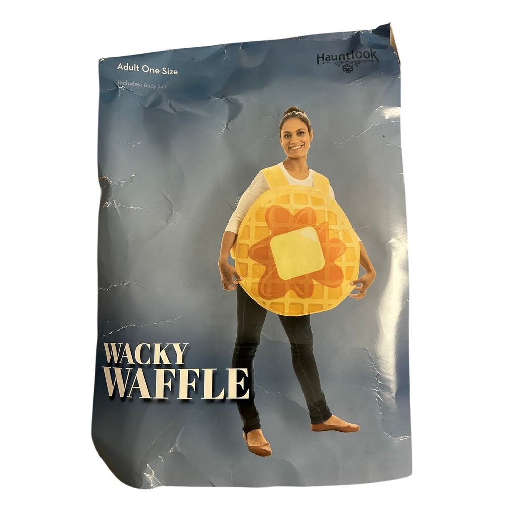 WACKY WAFFLE ADULT COSTUME